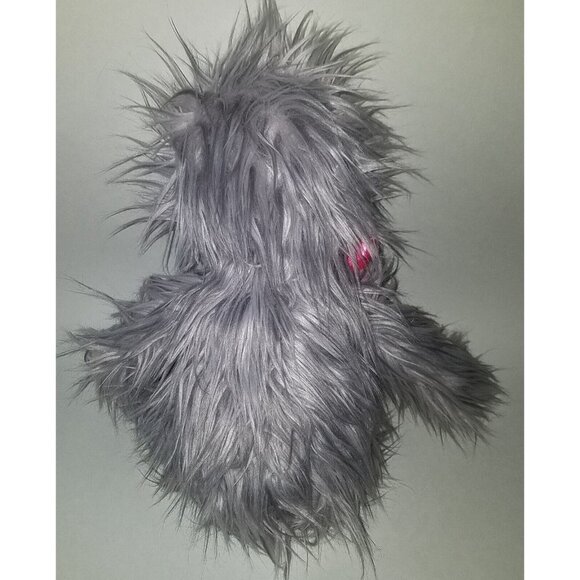 Kellytoy Gray Furry Sloth Plush Valentines Day XOXO Stuffed Animal Toy Gift wTAG - Picture 8 of 15